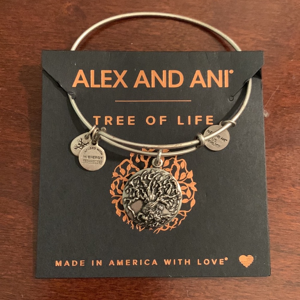 Alex and Ani Tree of Life Charm Bangle